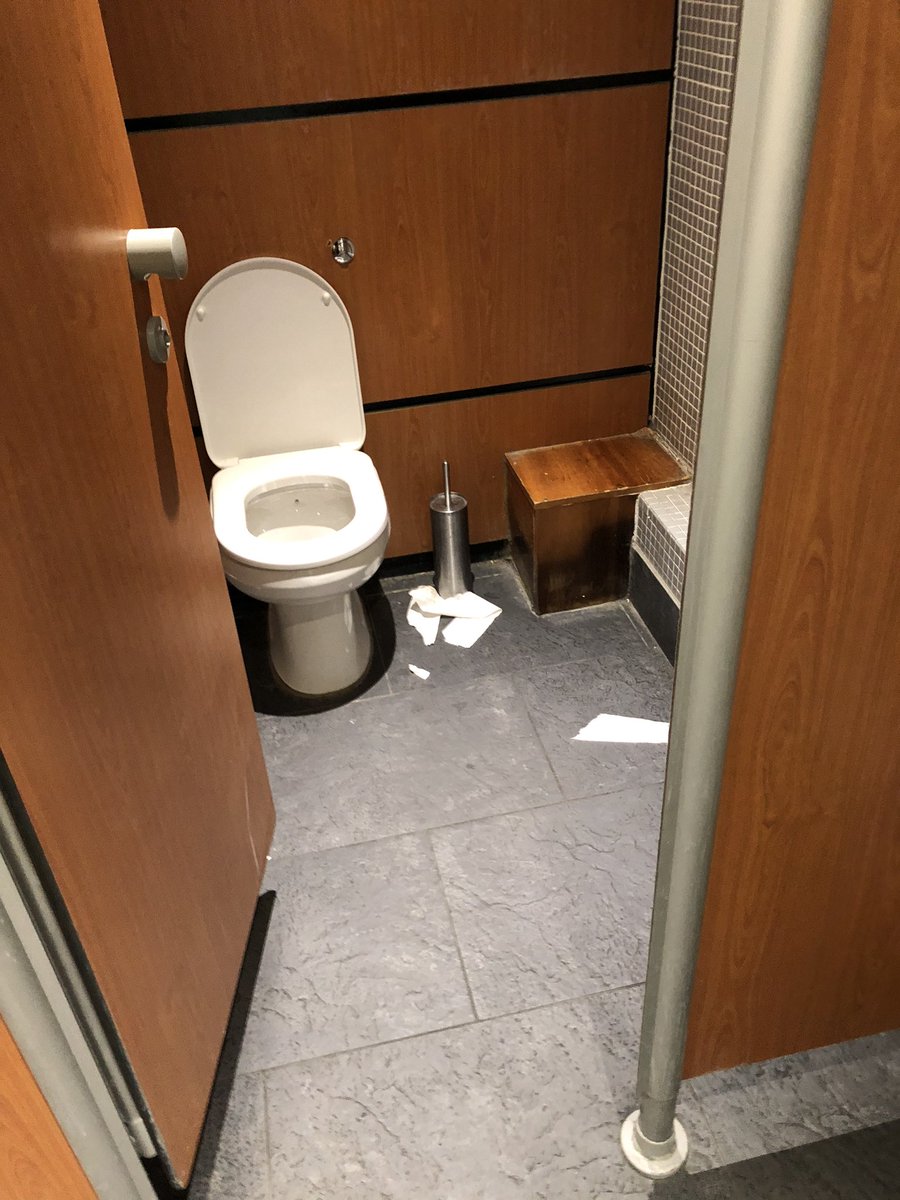 goomys's tweet photo. @VirginActiveUK this is Chelmsford club changing rooms this morning - I think you guys could do better for the price of membership? It is regular occurrence ... https://t.co/eAnj3GgxAP