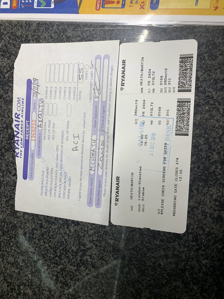FSlipaczek's tweet photo. Yet again @Ryanair living up to persona of #rippingoff passengers. Arrived 2 hours before departure & still @MartincHeath charged an arbitrary £50 to check in @STN_Airport @ABTAtravel @wizzair @WhichTravel @MailOnline https://t.co/ABri7QePHv