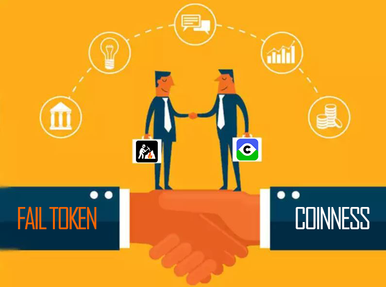 fail_token's tweet photo. 🤝 AND we are glad to announce our new partnership with  
@CoinNessCom
 🤝 Let's grow together! 🚀🚀🚀 #Crypto #blockchain #failtoken #cnns #eth #btc #cryptocurrencies https://t.co/lEEmRAzPJJ