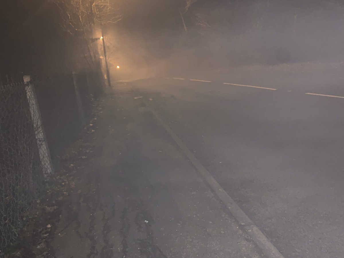 FANTASMAHOUSETX's tweet image. Coming home from work last night, was like something out of a horror film.  💀👍