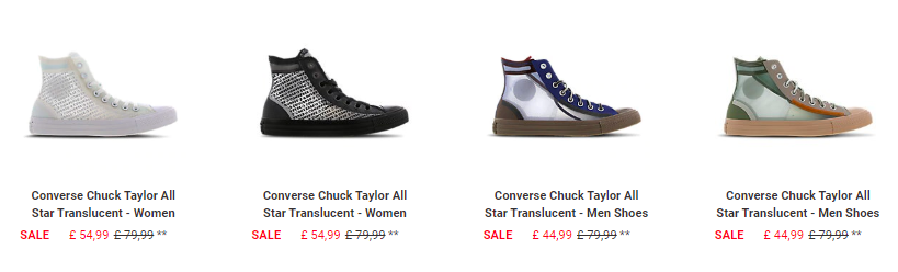 foot locker converse chuck taylor