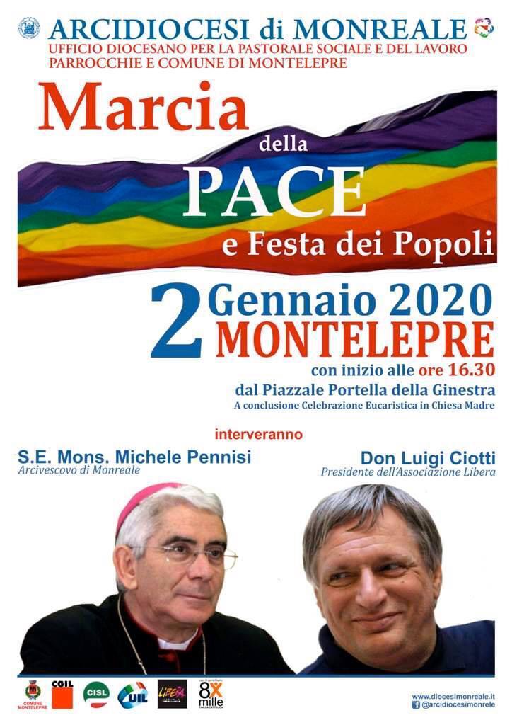 CislPaTp's tweet photo. #Pace, giovedì 2 gennaio la @CislPaTp alla Marcia della Pace e Festa dei Popoli che si terrà a Montelepre. Sarà presente il segretario generale  @leonardolapiana e una nutrita delegazione da Palermo e Trapani
@CislNazionale @CislSicilia https://t.co/jA4xywqmih