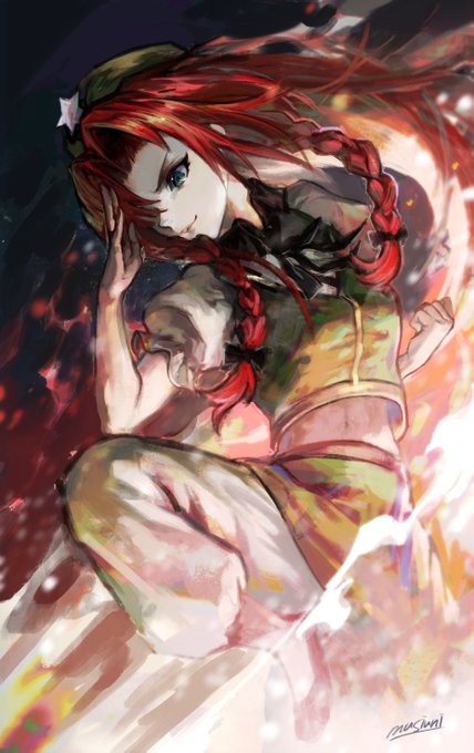 紅美鈴のtwitterイラスト作品