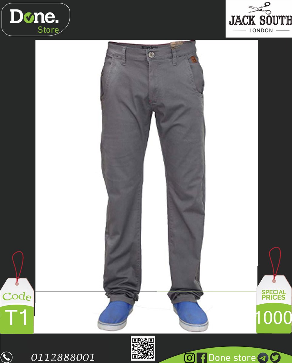 Donestore0's tweet photo. حصريا من Done Store

بنطلونCasual ذو استايل كلاسيكي , انيق ومتين جداا من ماركة JACK SOUTH الانجليزية المعروفة,يحتوي على اربعة جيوب مصنوع من قماش التيل الثقيل,مكون من 98% قطن ,2% مطاط
straight cut
Regular fit

DESIGNED IN ENGLAND
MADE IN BANGLADESH

المقاسات المتوفرة
32-40 https://t.co/RWnT8rmdYm