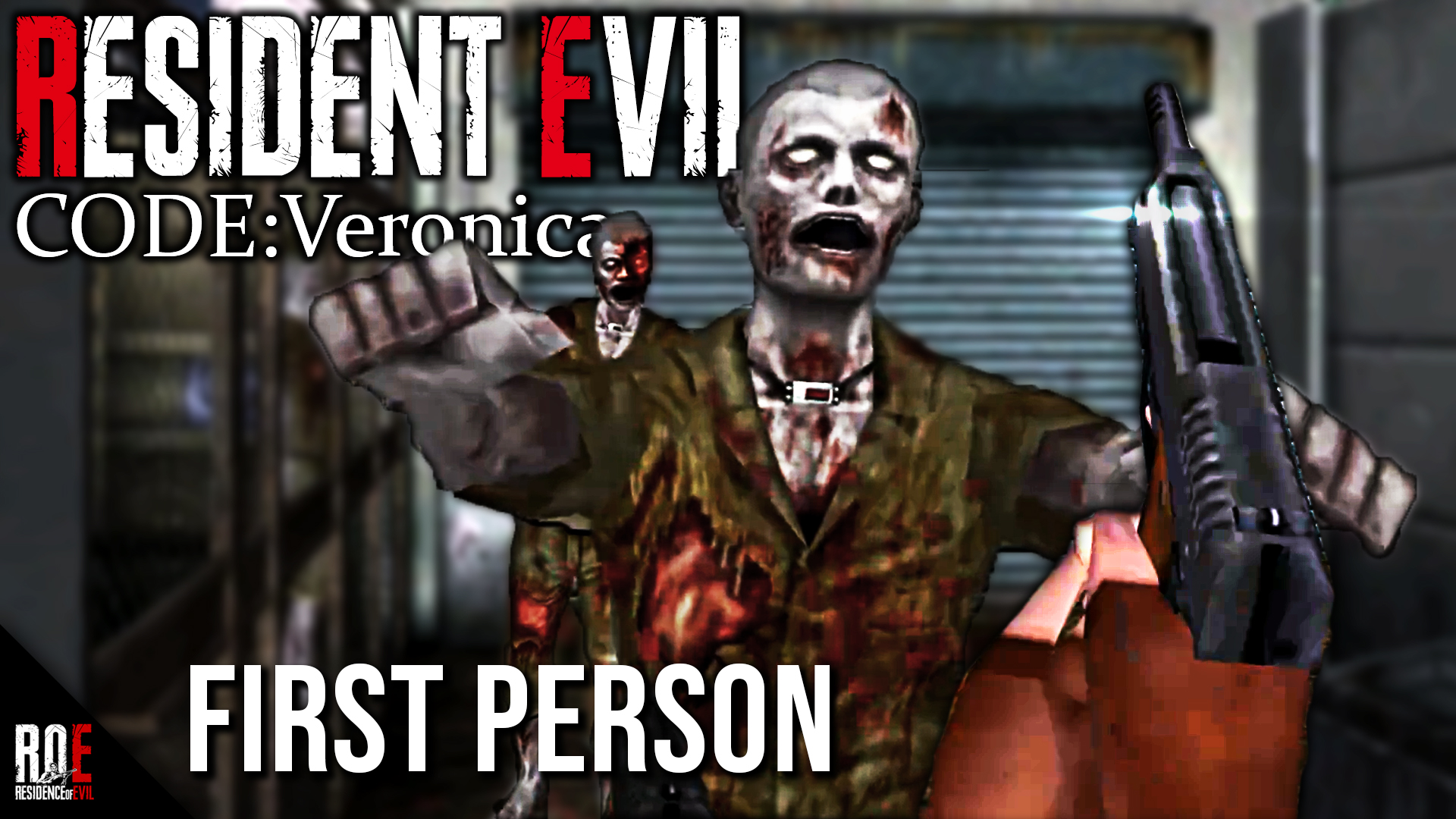 RESIDENT EVIL 1, FIRST PERSON