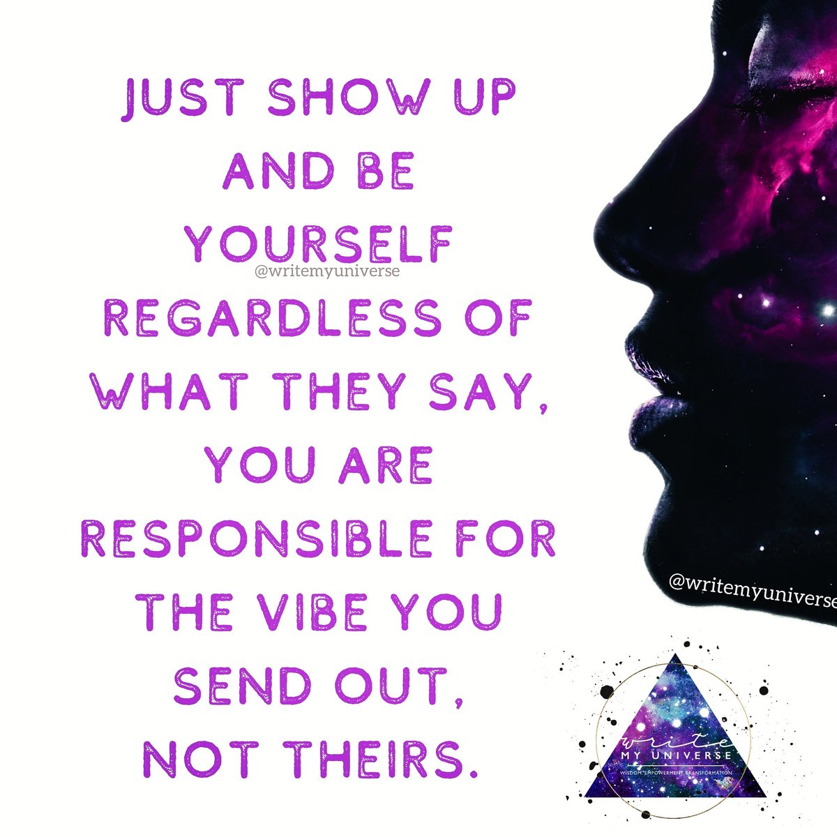 MissAnnaInver's tweet photo. Don't change yourself for anyone. If you feel bad being around them, shift your #energy, your #perspective, or just shift yourself right outta there 👉 you are responsible for you, nothing else 💖 #PositiveVibes #BeYourself https://t.co/rsIX77eYXt