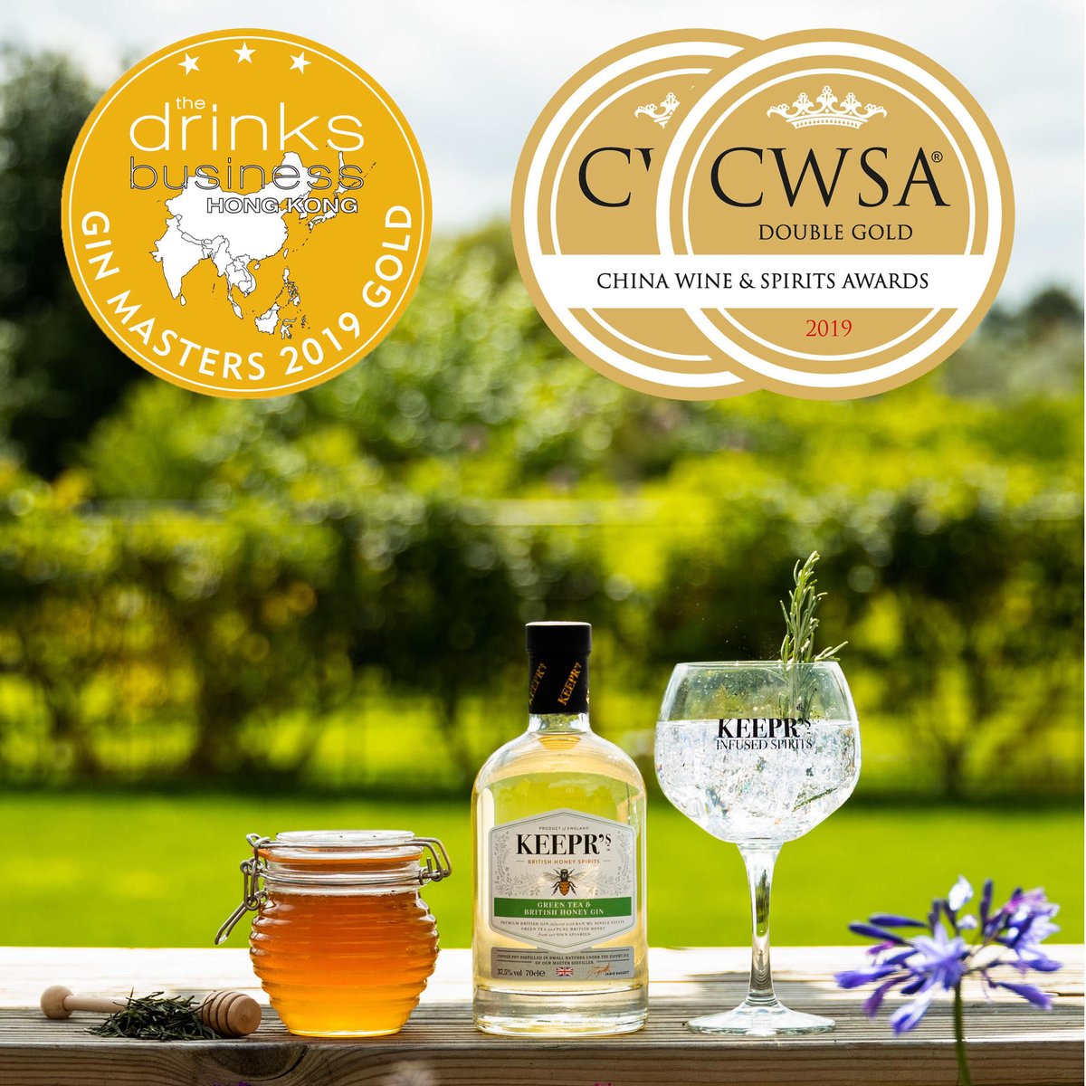 BritishHoneyCo's tweet photo. With 2019 nearly wrapped up, we'd like to say a huge thanks to all our supporters. Spurred on by your enthusiasm, we've managed to rack up numerous awards, introduced new spirits, labels and our personalisation service, and opened our own distillery! #YearInReview #keeprs https://t.co/NgZYaVIGL0