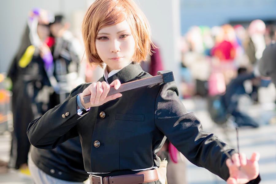yu_gu_ra_nusi's tweet photo. 【呪ii術ii cosplay】

釘i崎ii野ii薔薇

撮影ありがとうございました！！
撮影:3mさん(@3mhanare )

#C97コスプレ https://t.co/vgFirtSGjd