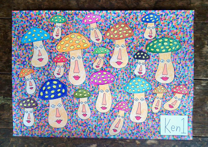 ken1(ケンイチ)
2020年 展示会の告知 

①1/11(土)〜23(木)
【新春みんなのきのこ展2】
渋谷 Boji hair+gallery

②1/24(金)〜26(日)
【赤く染まる展】
下北沢 ギャラリーおばあちゃん家

#ギャラリー #展示会 #art 