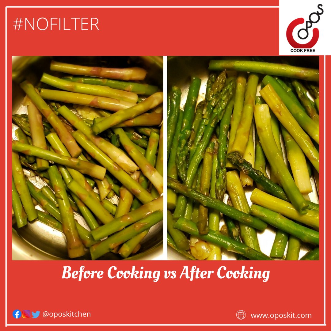 OPOS on Twitter "Before Vs After Cooking Series With OPOS, you can