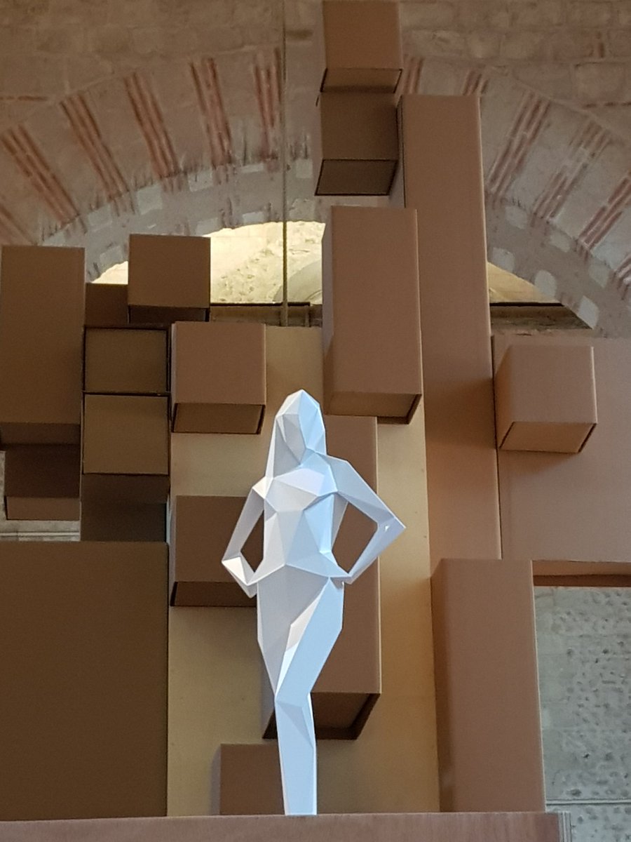 ISAGRAM49's tweet photo. #CultureAngers
La #Statuaire de #XavierVeilhan, #Skènègraphia et #LightMachine à la #CollégialeSaintMartin jettent un pont entre le #Patrimoine historique et l'#ArtContemporain !
⚠️ Jusqu'au 5 janvier 2020 https://t.co/ZQK4yyVC9a