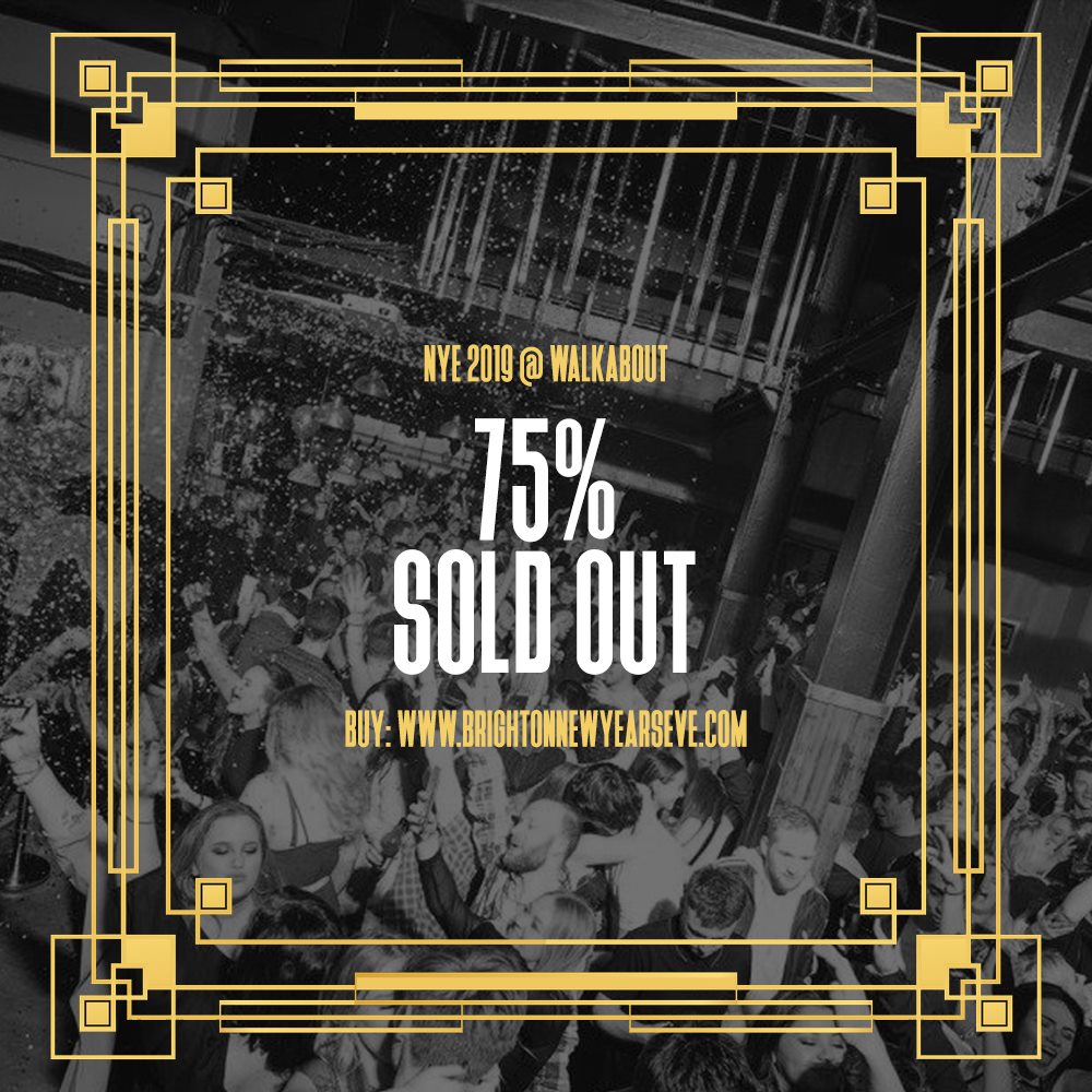 HuskyEvents's tweet image. ‼️WARNING ‼️ WARNING ‼️ WARNING ‼️

Advanced Tickets at the current price are 75% SOLD OUT for New Years Eve 2019 @WalkaboutBN1!
Guarantee your place now, and do not miss out!!
BUY: bit.ly/NYEWALKABOUT