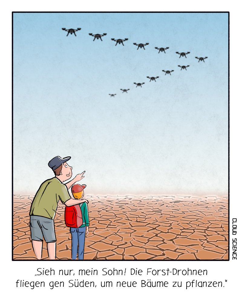 #drohnen #klimaschutz #cartoon