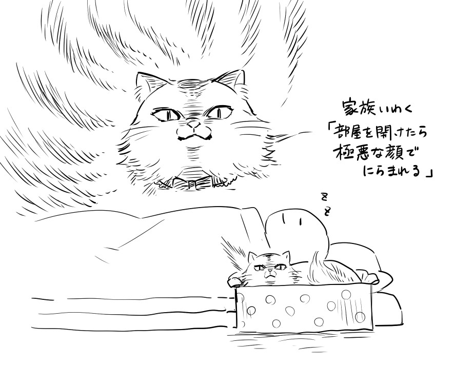 母がつけたあだ名は「忠猫(ちゅうびょう)」 