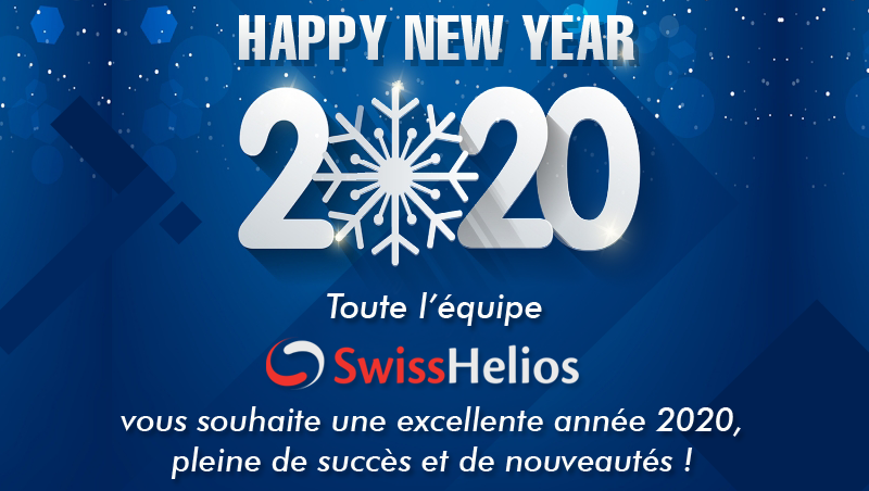 SwissHelios's tweet photo. 😍 Toute l’équipe #SwissHelios, vous souhaite une excellente année 2020, pleine de succès et de nouveautés ! 🎉🎊 https://t.co/vMDZaZmWmT