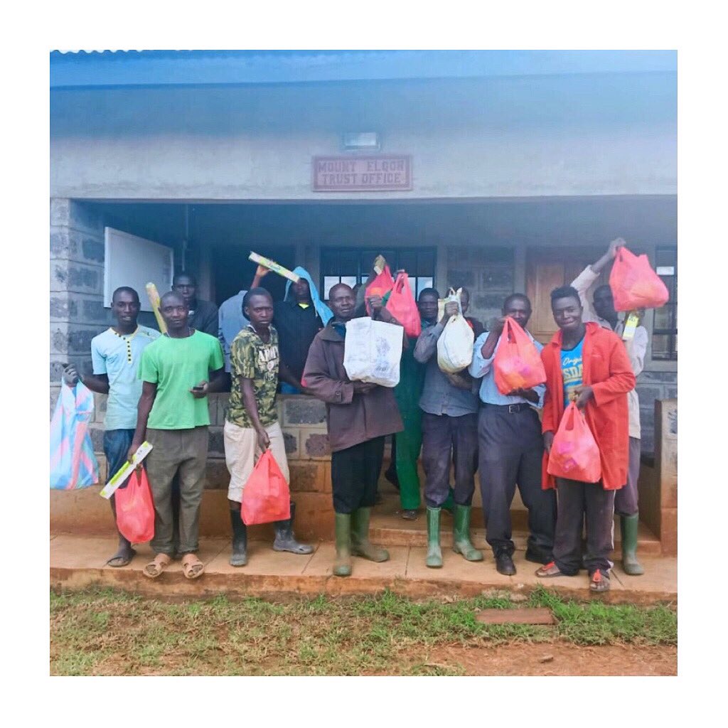 Our Trust fundis enjoying the end of year gifts we gave them to celebrate and share together with their families, as well as to say asante sana for all of their hard work over the past year at MET 💛

#mountelgontrust #kenya #nonprofit