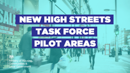 mhclg's tweet photo. Our High Streets Task Force💪👷 is bringing together local leaders & industry experts in 14 pilot areas across the country to lead the way in reinventing the high street https://t.co/H1lF1gKj5s https://t.co/XL3Z7e8e3y