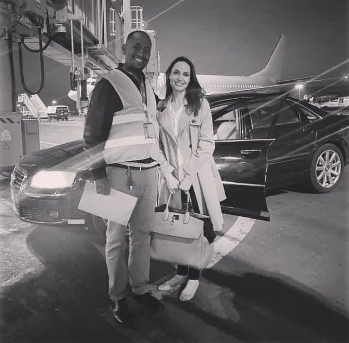 ajolieph's tweet photo. Angelina Jolie has arrived in Ethiopia on December 29, 2019 https://t.co/xU7IQjP8fj