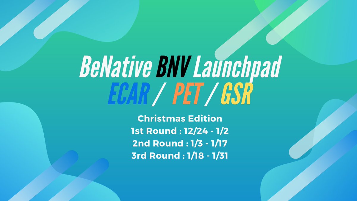 benative's tweet photo. #BNV #Launchpad supports iOS now!

There are only 2 days left to exchange BNV to ECAR, PET, GSR token through BNV Launchpad.

Now you can use iOS to #exchange tokens, so hurry up!

* 1st Round Exchange Period
Until 2020/1/2 17:00 HKT

* Go to BNV Launchpad
https://t.co/C2AcwehK0E https://t.co/SAIkYveMTN