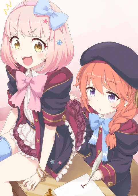 Skeb依頼より、プリコネのユニがチエルにセクハラ(あくまで知的好奇心を満たすため)してるイラストです。
#Skeb #プリコネ #ユニ #チエル 