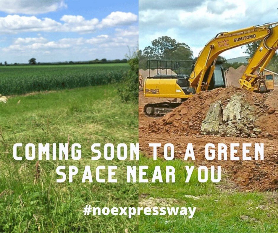 no_expressway's tweet photo. 𝗦𝗶𝗴𝗻 𝗼𝘂𝗿 𝗽𝗲𝘁𝗶𝘁𝗶𝗼𝗻 𝗻𝗼𝘄! To STOP to expressway and over-inflated 1 million houses target from Ox to Cam. Please sign now:  https://t.co/TZ6ldxRSAj https://t.co/bdteSe18Yq