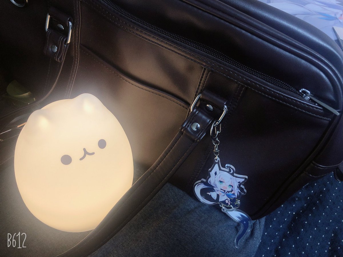 フブキちゃんをカバンに付けました！(((o(*ﾟ▽ﾟ*)o)))♡すごくすごくかわいいです！！この尾っぽawsl！！！！！
fbkfbkfbkスハスハスハスハスハ