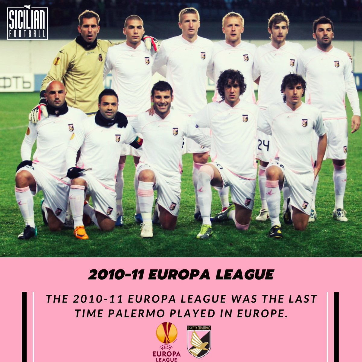 Sicilian Football on X: Palermo are the only Sicilian team that have  played in European football competition. The Rosanero have played five  times in the UEFA Cup/Europa League. They made their European