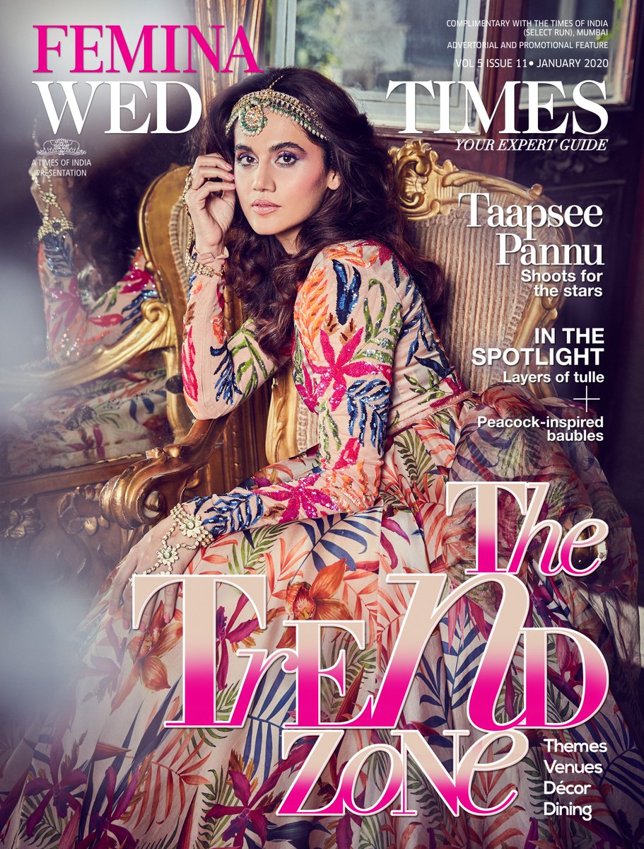 Kicking off 2020 in style, meet <a href="/taapsee/">taapsee pannu</a>, our cover girl for January 2020. Today, a saleable brand name at the box office—she’s got critics and a nation-wide audience lauding her rise through the ranks of Indian cinema