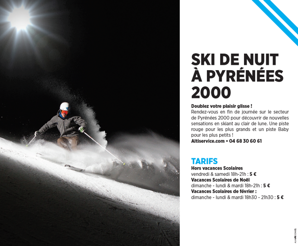 ‼️Dernière Journée de l'année‼️
📌Espace Maquillage
 de 14h à 17h: Gratuit à la salle au-dessus de l office.
📌Balades à Poney
de 15h à 18h : au pied de piste de Pyrénées 2000
5€ la balade
📌Ski de Nuit:
De 18h à 21h au pied de piste de Pyrénées 2000
5€