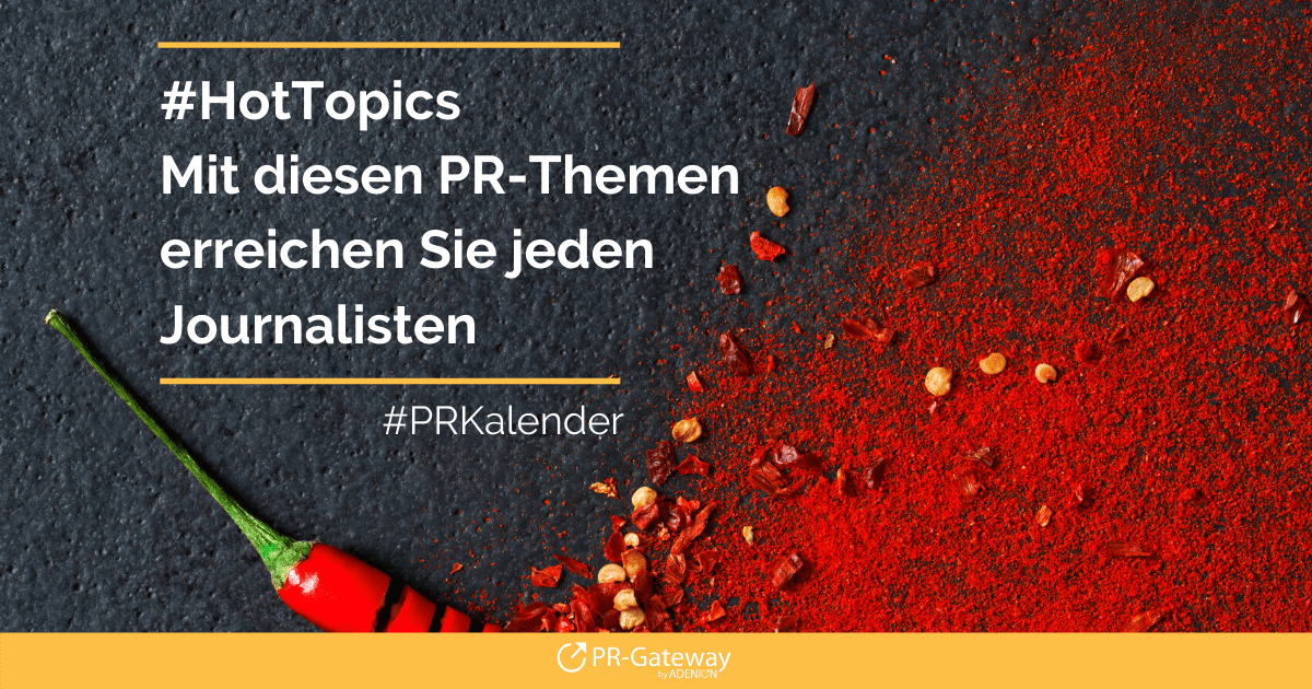 Melanie_Tamble's tweet photo. Hot Topics 🌶️-Damit geht es jeden Monat richtig ab.

#HotTopics #PRKalender #Contenttipps #contentideas #chili #journalism #contentcreator #SocialMediamarketing #socialmediatipps #jahresplaner #planning https://t.co/GDkxvQMjkE https://t.co/VxTRtKKGKb