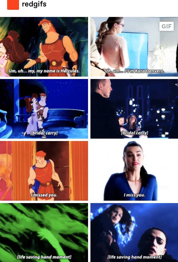 Megara&Hercules/Supercorp parallels 