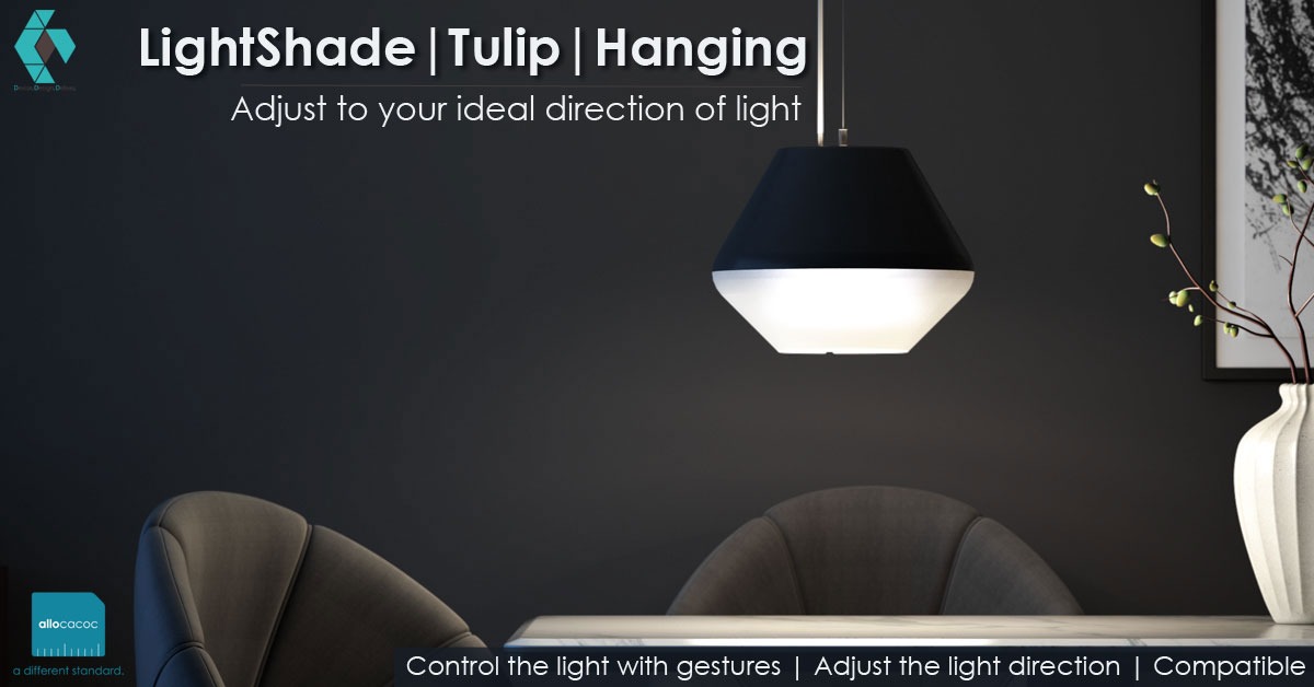 AllocacocIndia's tweet photo. With the LightCube inside the Tulip, you can easily turn On/Off or dim the light with the LightCube gesture control mode.
#allocacocindia #adifferentstandard #poweriffystandard #lightshade #tulip #gesturecontrolled #adjustable #tweakable #brightness #compatiable https://t.co/ShRqTz8e0F