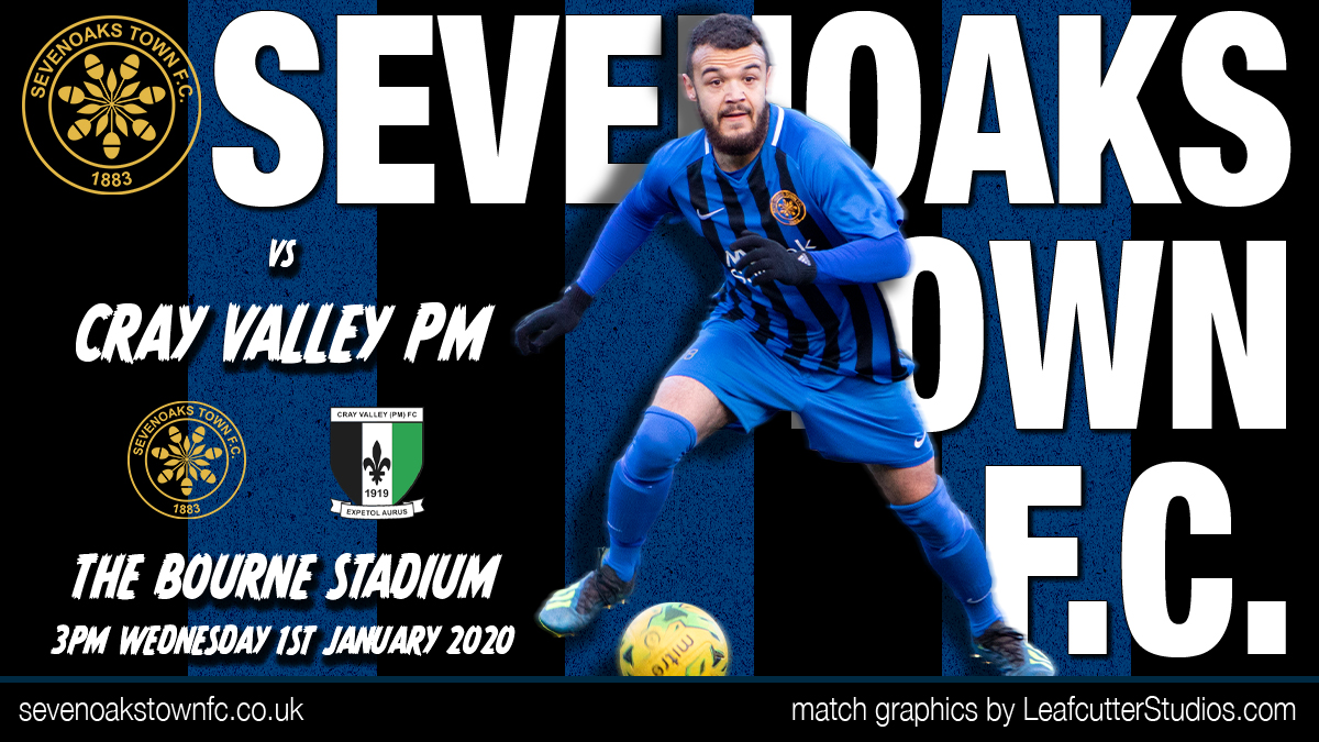 ⚽️🔵⚫️ #UpNext ⚫️🔵⚽️

Come and watch the first match of a new decade this Wednesday at the <a href="/Bourne_Sport/">Bourne Sport</a> stadium as we take on <a href="/CrayValleyPM/">Cray Valley (PM) FC</a> in the <a href="/IsthmianLeague/">The Pitching In Isthmian League</a>

🗓 Wed 1st Jan
⏰ 3pm
🆚 Cray Valley PM
📍 Bourne Stadium

#SeeYouAtTheMatch #OneClub <a href="/KentNLPodcast/">Kent NL Podcast 🥇🥈</a>
@7oaksSports