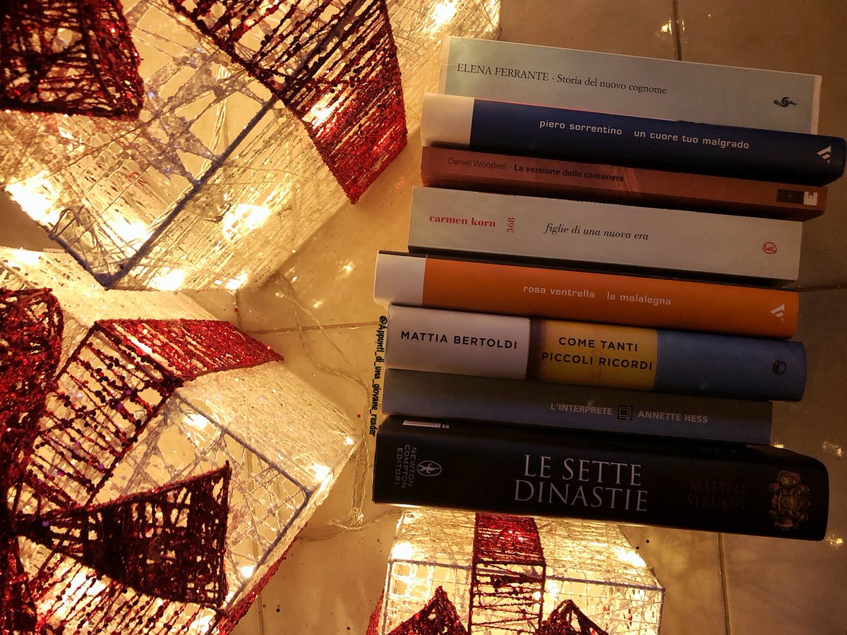 Ultimo lunedì dell'anno e sul blog è tempo di bilanci e letture del cuore!

appuntidiunagiovanereader.blogspot.com/2019/12/un-ann…

<a href="/EdizioniEO/">Edizioni E/O</a> @Librimondadori <a href="/Einaudieditore/">Einaudi editore</a> <a href="/nneditore/">NN Editore</a>  <a href="/FaziEditore/">Fazi Editore</a> <a href="/Tre60Libri/">Tre60 libri</a> <a href="/NeriPozza/">Neri Pozza</a> <a href="/NewtonCompton/">NewtonComptonEditori</a>