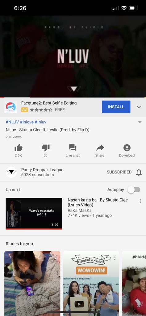 skustacleezy16's tweet photo. ETO NA NGA ANG PINAKAHI-HINTAY BAGO MATAPOS ANG TAON!!!! 🔥🔥🔥

N’LUV - Skusta Clee feat. Leslie ❤️
Produced by : Flip D. 

HAPPY NEW YEAR SA LAHAT!!! 
SPREAD THE LOVE AND GOOD MUSIC 🙌🏽

#StillCleezy #PDL #EXB #KAKAIBOYS #OCDAWGS
#HappyNewYear https://t.co/WUPHGWoZif