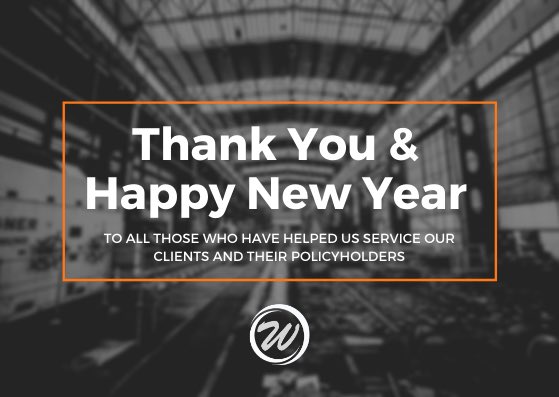 Thank you for a wonderful 2019. We are nearing the end of an outstanding year! 🤝

We want to take the time to thank you for helping us service our clients and their policyholders. 👏😀

We look forward to all that 2020 holds for Wardlaw Claims Service. 🎉💫