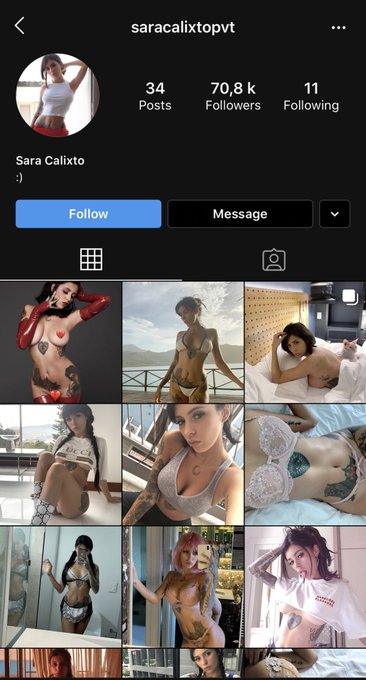 Follow my new Instagram @saracalixtopvt https://t.co/piFLsHrI3D