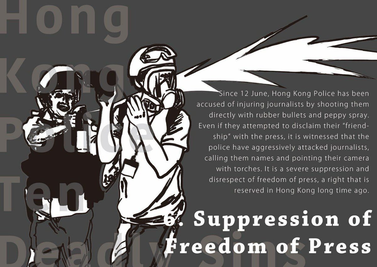 ming_bra's tweet photo. @WBYeats1865 #PoliceTerrorism is now uncontrollable, they can use weapon whenever they want w/o monitor. of coz, the power and force they used was not light definitely. The damage and hurt they create to teens and citizens can be very BIG. 

#StandWithHongKong https://t.co/mNLQIrMvaL