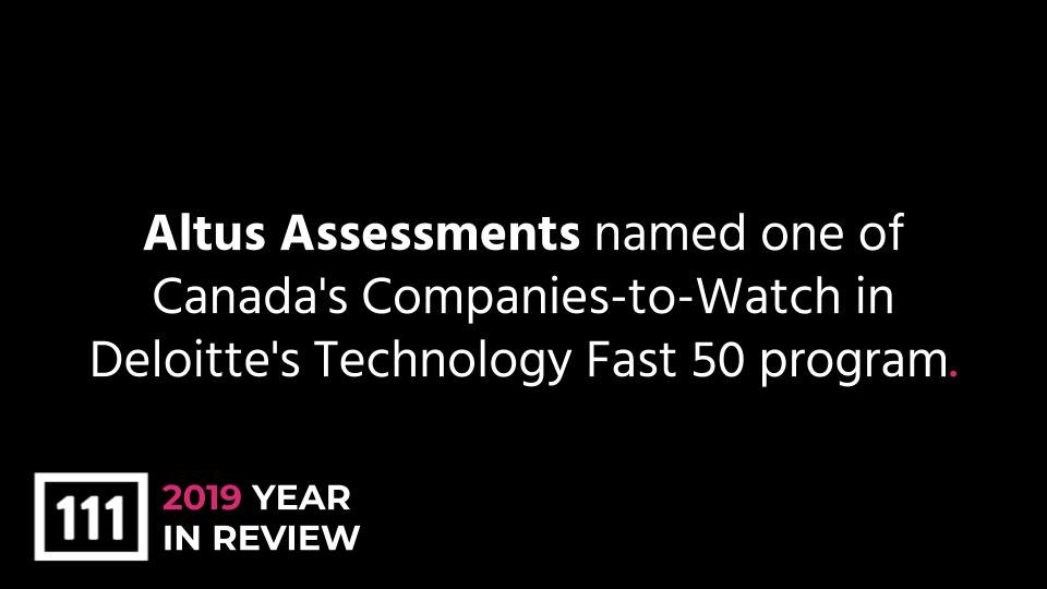 oneeleven_111's tweet photo. So many of our members earned well deserved accolades and approvals this year. Of the 4 Toronto companies named to Deloitte’s Companies to Watch List, three call OneEleven home! 🏆@d1g1twealth @altusinc @UpchainInc #BuiltToScale #OneEleven2019 https://t.co/vkQH6h6r0a