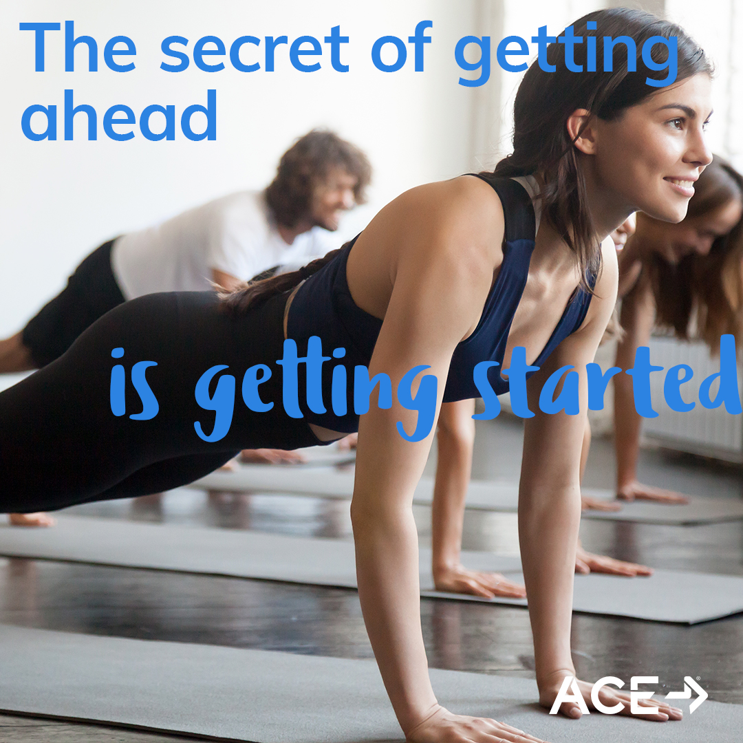 acefitness's tweet photo. Be proud to start wherever you are. 2020 is almost here - get ready to make the most of this incredible upcoming year! 🙌 💪 🔥 
.
What helps you get started when you're feeling unmotivated? #MondayMotivation #ACEFitness #GettingPeopleMoving #MissiontoMove #ACECertified https://t.co/Xc8rFsNVHh