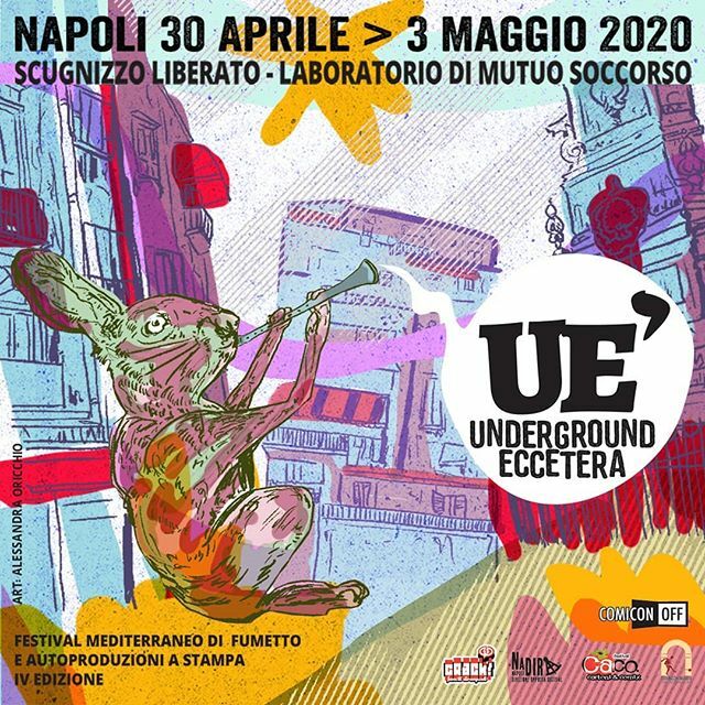 NaDirCollective's tweet photo. Mica potevamo chiudere l'anno lasciandovi con il dubbio delle date per il @underground_eccetera_festival
.
📆 Dal 30 Aprile al 3 Maggio 2020
📌 Scugnizzo Liberato / Napoli
Torna il festival Mediterraneo di Fumetto e Autoproduzioni a Stampa, arriva alla… https://t.co/nxgs84kdWP https://t.co/QD7qqQ7LXc