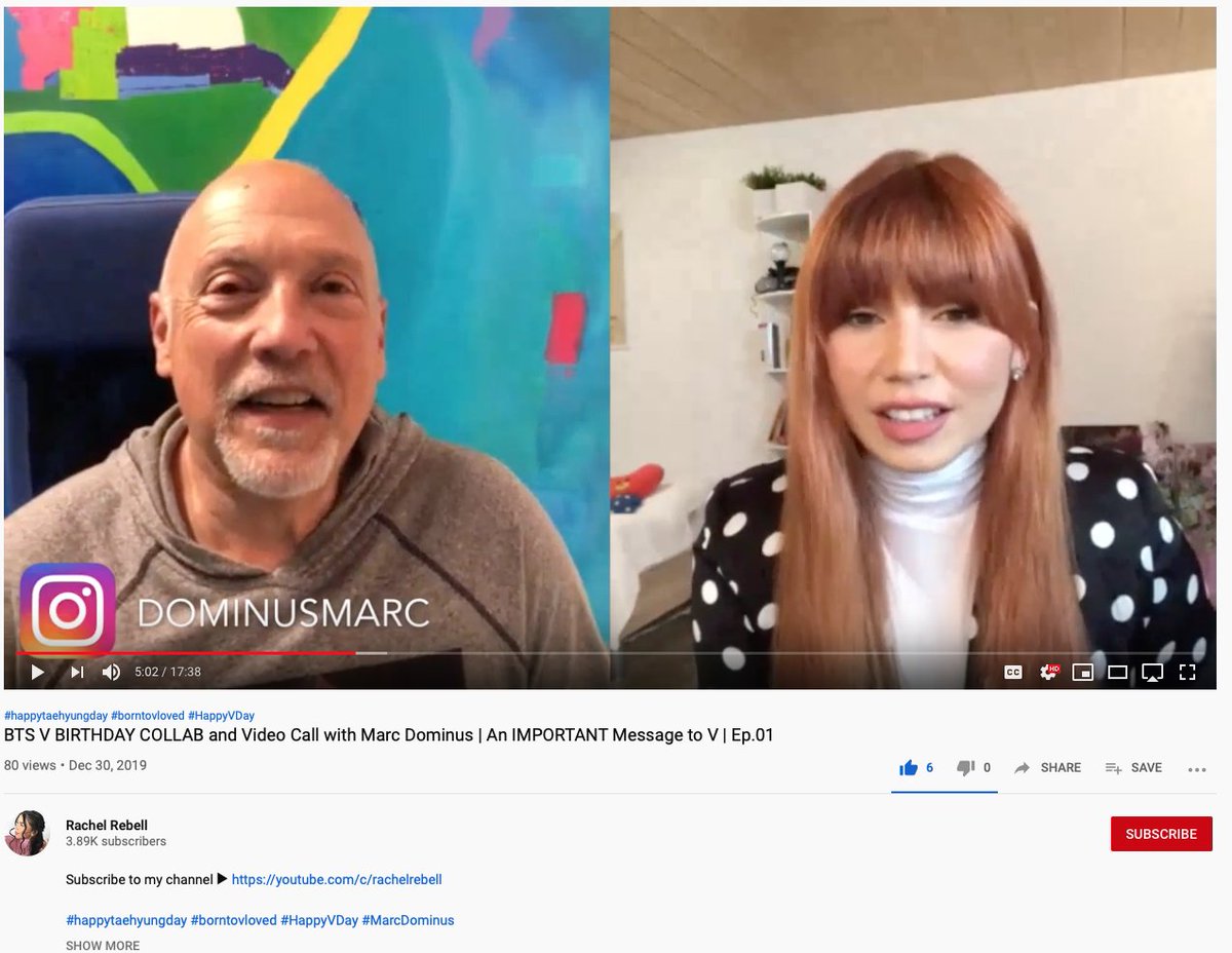 Marcdominus1's tweet photo. Rachell and I had a chat about V on the occassion of his birthday...take a look.  #happyvday @bts_twt https://t.co/cPBSZb2PY6 https://t.co/GPUPrrOhtL