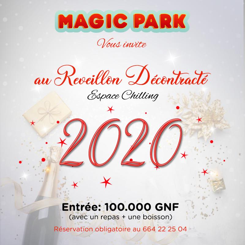 Magic Park Reveillon décontracté :c'est plus de fun, plus d'émotion, plus de partage...Vivez une expérience ultime avec Magic Park.
Rendez-vous à l'espace chill
#lœilcurieux #MiranassTourisme #224Fierté♥💛💚 #magicpark #reveillon #reveillon2020 #welcometoguinea #party
