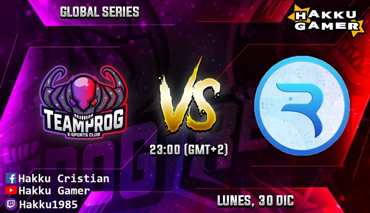 HakkuGamer's tweet photo. Muy buenas FREAKS! Esta noche tenemos una nueva final!
¿Donde vais a poder ver el partido?
En mis canales:

@YouTube 
https://t.co/MIPt15ppuv
@Twitch  
https://t.co/L9wPWrWnwS

@TeamProGClub 
🆚|@RisyxArgentina
⏰|23:00🇪🇸
🏆| FINAL @GlobalSeriesCR 
🗣 @HakkuGamer 

@Neo_Wolves https://t.co/bT1bHqaEPT