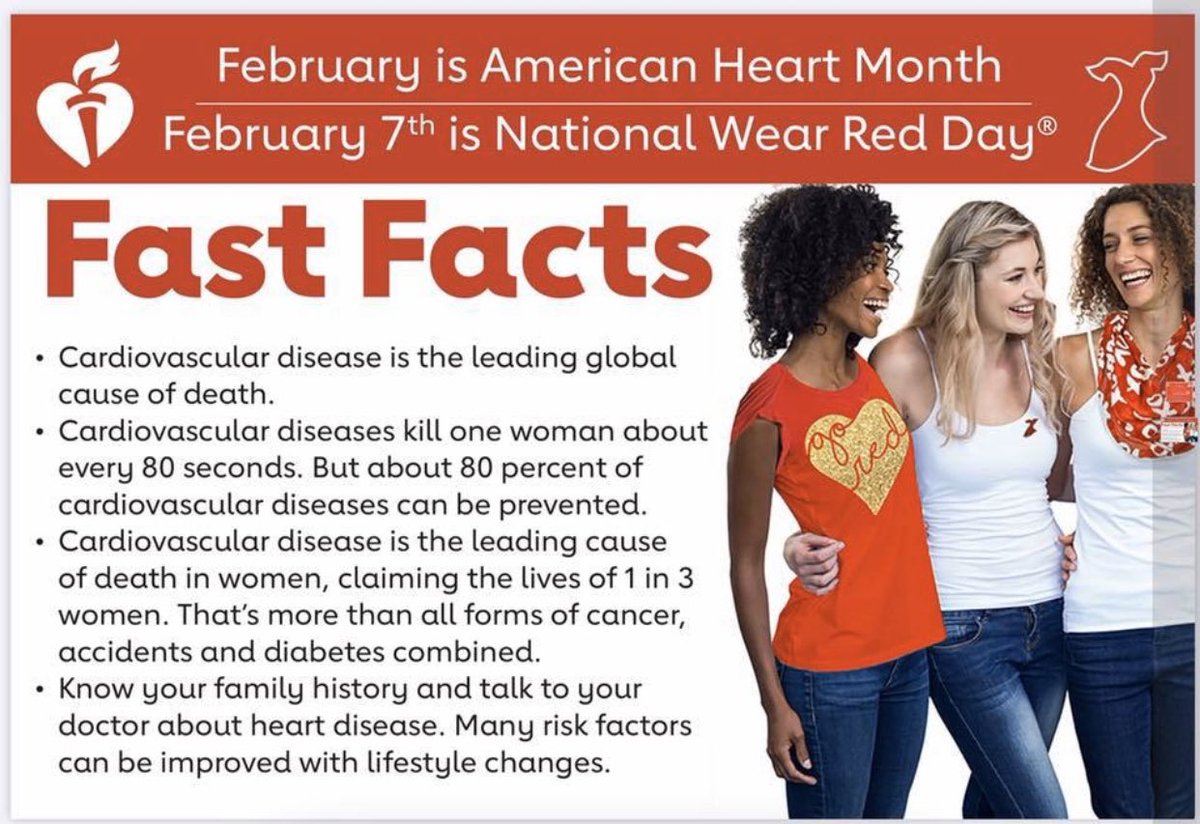 LatinasGoRed's tweet photo. Give the women in your life the gift of knowledge.  Sharing the facts about heart disease could save or lengthen a life.  #LatinasGoRed #GoRedHouston @ahahouston https://t.co/Y24PFWXazV