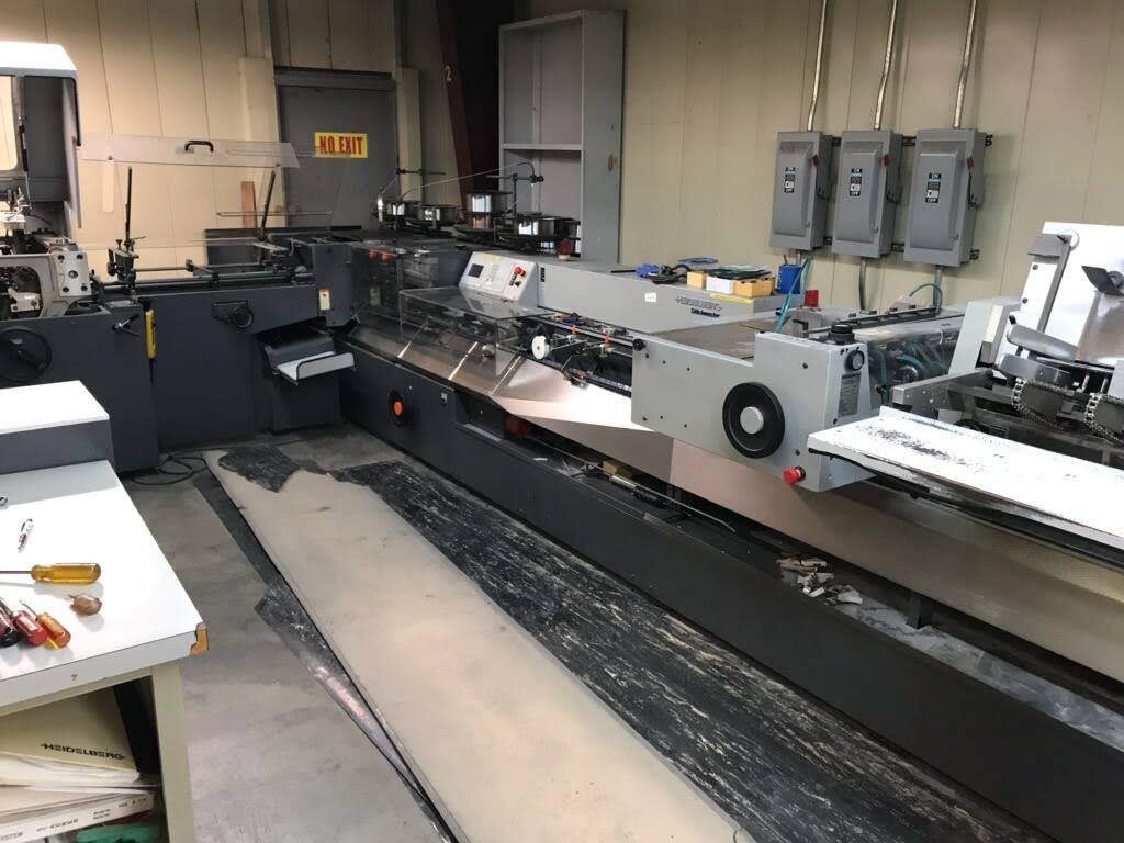 JASGraphicsInc's tweet image. Reduced: #Heidelberg 8-Pocket Model 270 Saddle #Stitcher Very low cycle count 1-317-730-1705 conta.cc/2QcV6Bj