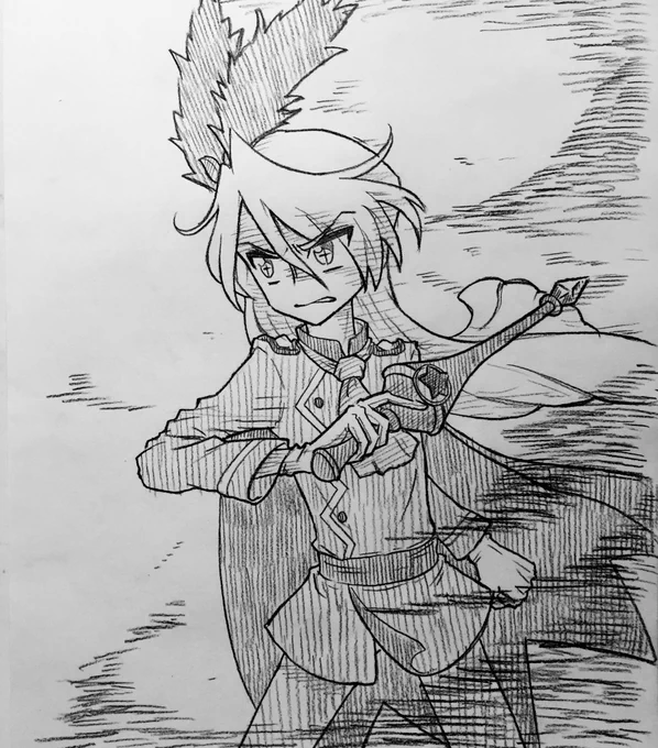 突如湧いた1人の空き時間になぜかジュリオ描いてしまった
アッこれで私の今年のお絵かきは〆じゃないか
ぼんやりしてるからまた間違えた箇所があるけどまぁいいかの精神 