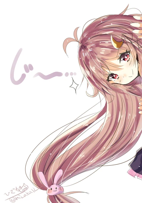「じ～…」うーちゃんはいたずらする隙きをうかがっている!
#艦これ版深夜の真剣お絵描き60分一本勝負
#艦これ版真剣お絵描き60分一本勝負_20191230 