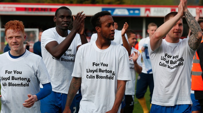 Big lad Micky Mellon achieves promotion back to League One at the first attempt (2015)