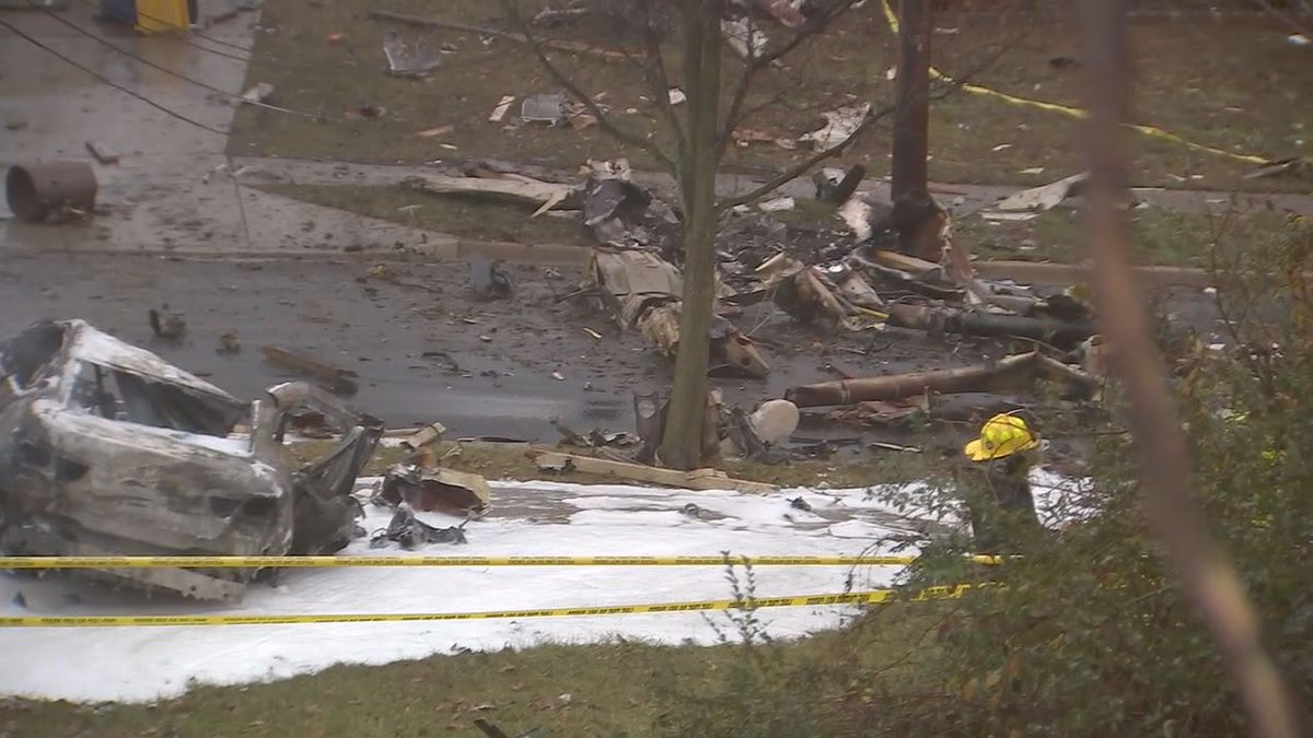 fox5dc's tweet photo. JUST IN: Authorities have identified the pilot who was killed in a fiery small plane crash over the weekend in Prince George's County. DETAILS: https://t.co/saZVnnklHP https://t.co/KwGGUnzODe